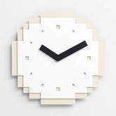 Creative Pixel Wall Clock – No-Drill Modern Silent Clock for Living Room & Office